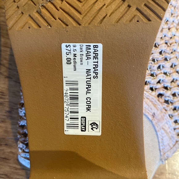 Bare trap cork sandals - Picture 4 of 5